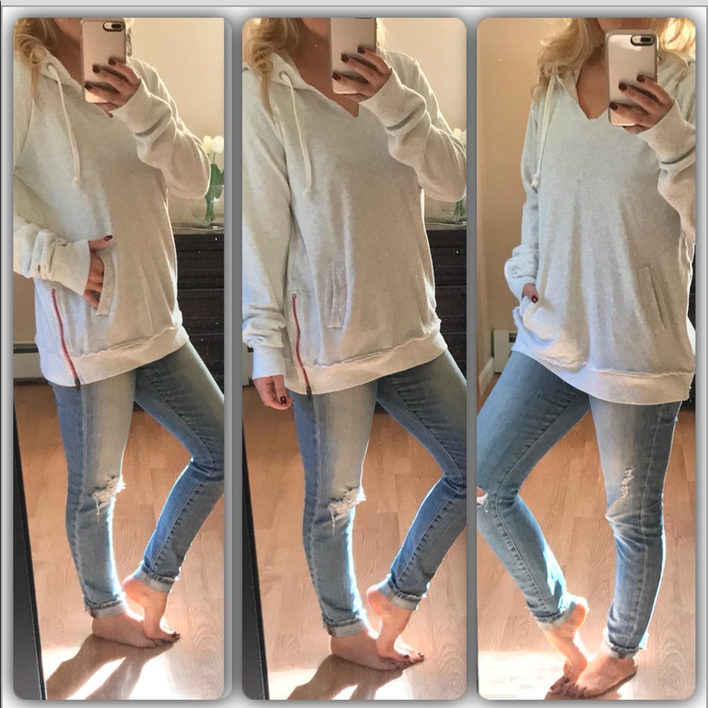 Last💙New💕Soft side zip hoody - Picture 1 of 6